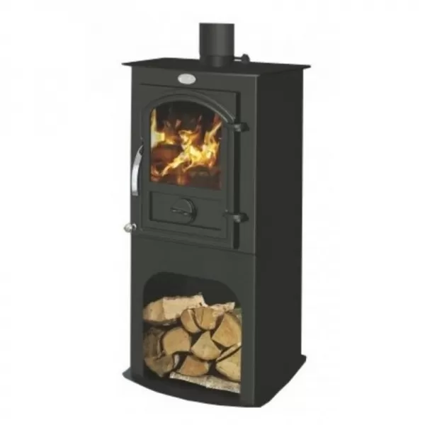 Krbová kamna VERSO 1, podstavec, litinová dvířka