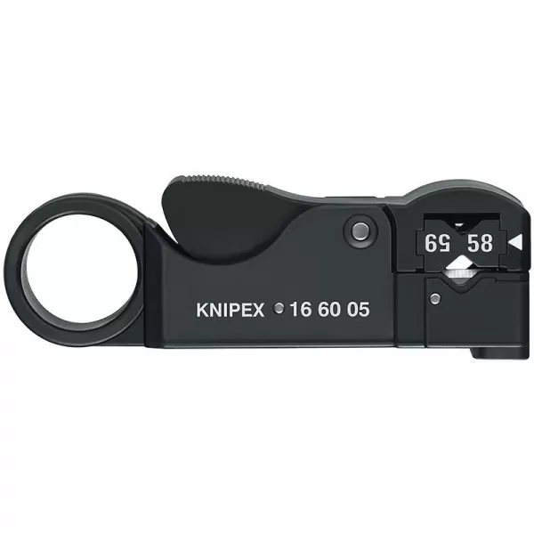 Nástroj na odizolování koaxiálních kabelů Knipex 16 60 05 SB