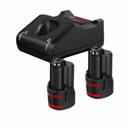 Aku sada Bosch 2x GBA 12V 3.0 Ah + GAL 12V-40 1.600.A01.9RD