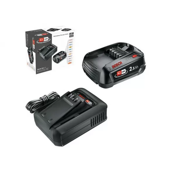 Startovací sada 18 V (1× 2,5 Ah + AL 18V-44) Bosch 1600A031T4