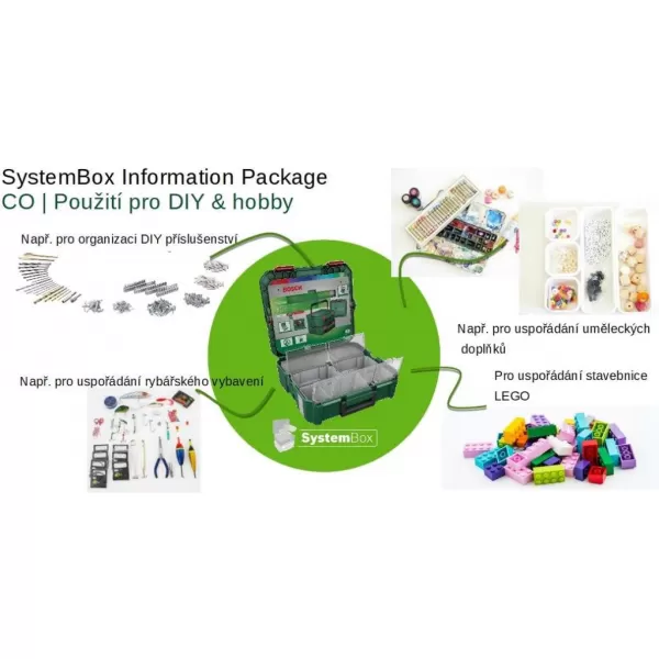 Systembox 390 x 121 x 343 Bosch 1600A016CT