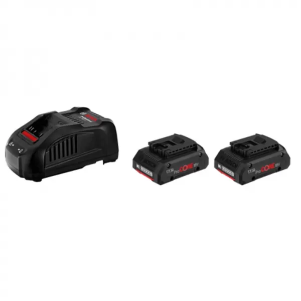 Aku sada Bosch 2x ProCORE 18V 4.0 Ah+GAL 1880 CV 1.600.A01.6GF