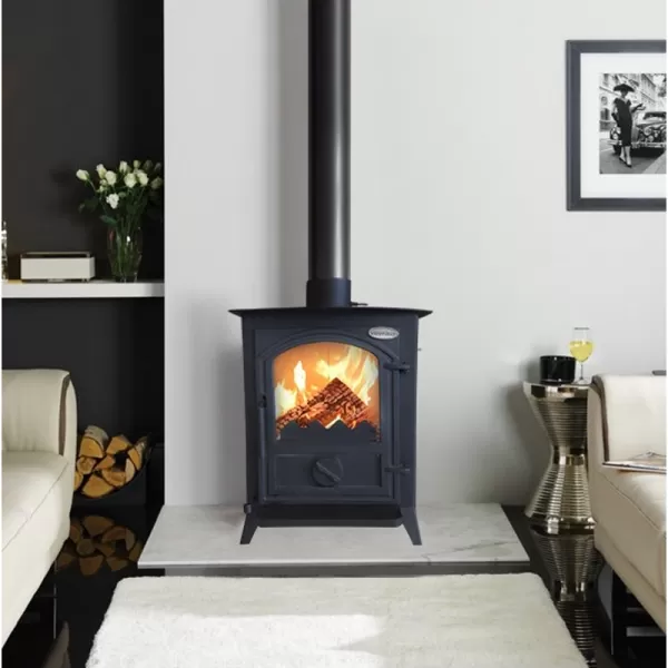 Krbová kamna VERSO 1, litinová dvířka