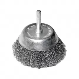 Kartáč hrnkový 50mm vlnitý drát S 0,3mm stopka 6mm EXTOL CRAFT 17056