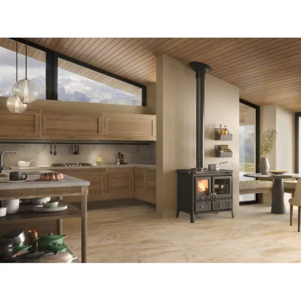 Sporák na dřevo Gardenia 5.0 Steel