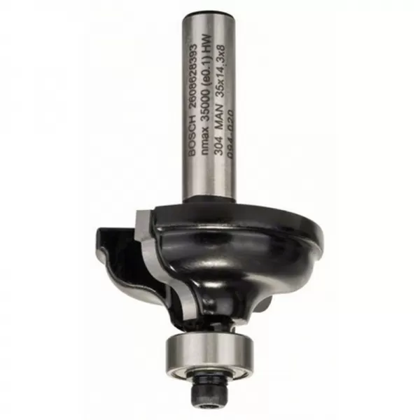 Profilová fréza A 8 mm, R1 4,8 mm, B 11 mm, L 14,3 mm, G 57 mm Bosch