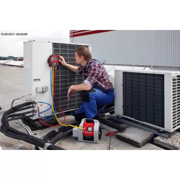 Dvoustupňové čerpadlo s rotačním šoupátkem ROTHENBERGER ROAIRVAC R32 6.0