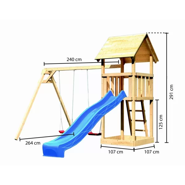 Dětské hřiště KARIBU LOTTI 89345 LG1823