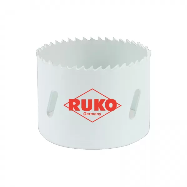 Vykružovací korunka bimetalová, jemný zub 83 mm RUKO RU126083