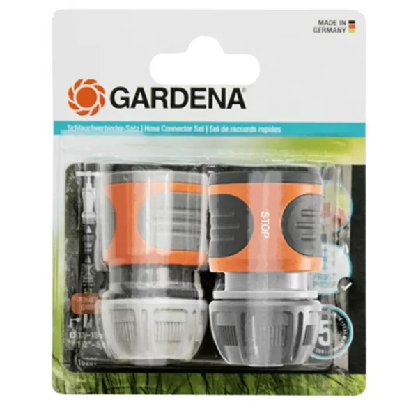 Rychlospojka 13 mm (1/2") – 15 mm (5/8") - sada Gardena 18279-20