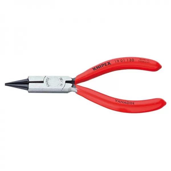 Ozdobné ohýbací kleště s kulatými čelistmi s břitem Knipex 19 01 130