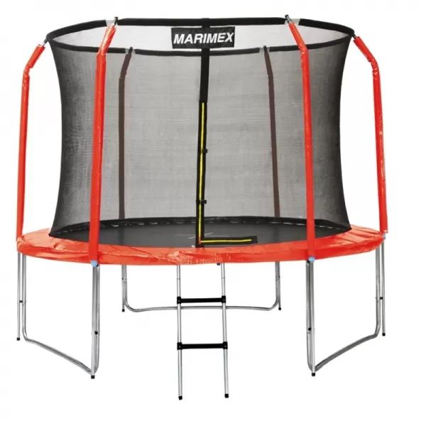 Sada krytu pružin a rukávů pro trampolínu Marimex 305 cm červená