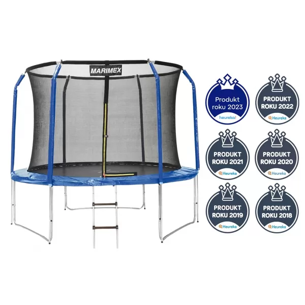 Trampolína Standard 305 cm + vnitřní ochranná síť + schůdky ZDARMA Marimex 19000081