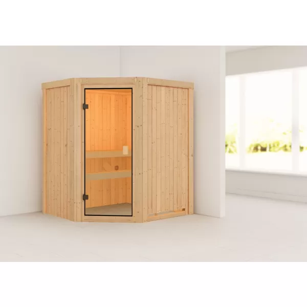 Finská sauna KARIBU FAURIN (6190) LG1944