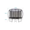 Trampolína Comfort 305 cm + ochranná síť + schůdky ZDARMA Marimex 19000095