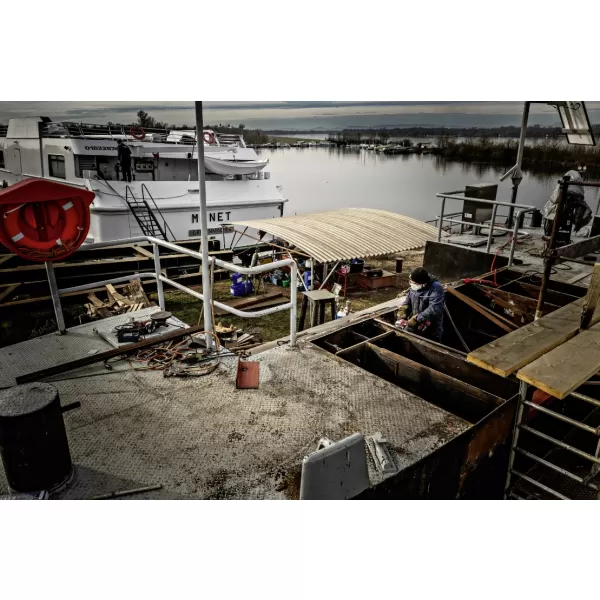 Aku úhlová bruska s pádlovým spínačem 18V/bez aku LBP 125-15 18-EC C Flex 531770