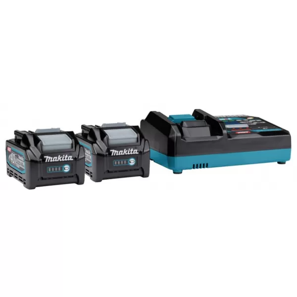 Sada Makita 2xBL4040 Li-ion XGT 40V/4,0Ah + nabíječka DC40RA 191J97-1