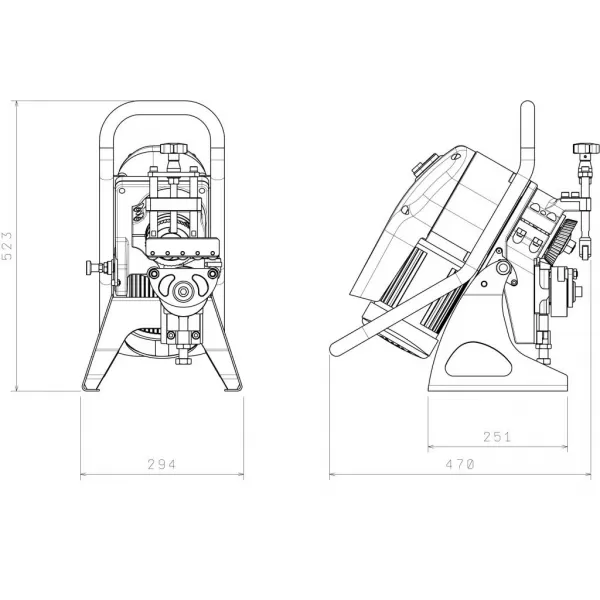 Ukosovací systém N.KO Machines UZ 12 ULTRALIGHT- KIT 30°, 45°, 37,5°, 22,5°, 50°