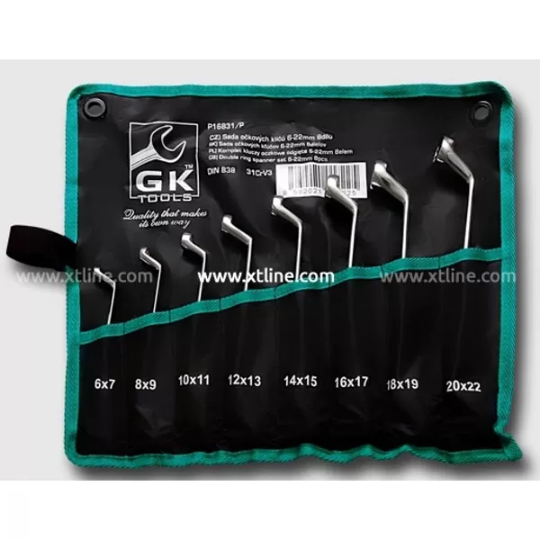 Sada očkových klíčů 6-22 mm 8 dílů GK TOOLS P16831/P