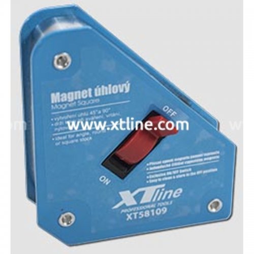 Magnet úhlový s vypínačem 95x110x25mm Xtline XT58109