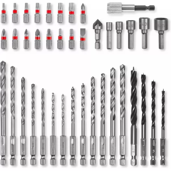 Sada vrtáků a bitů L-CASE 40ks Einhell 49109053