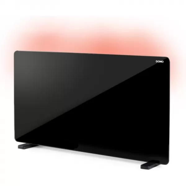 Skleněný teplovzdušný konvektor s WIFI - DOMO DO7356CH