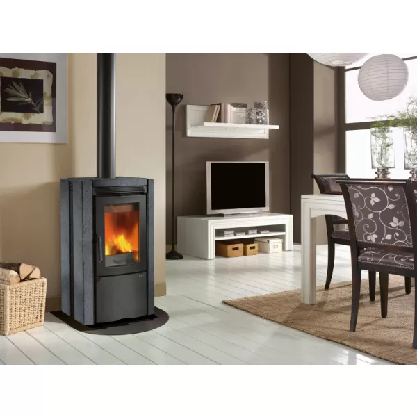 Krbová kamna šedá LA NORDICA ESTER BII VULCAN