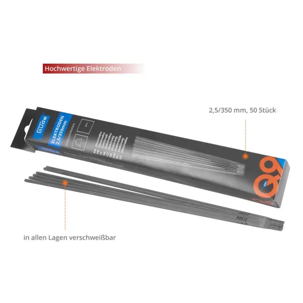 Elektrody Güde 2,5/350 mm 20017