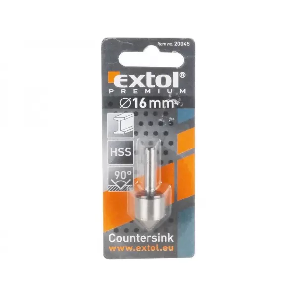 Záhlubník do vrtačky 16mm EXTOL PREMIUM 20045