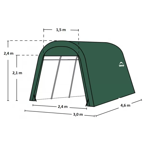 Náhradní plachta pro garáž 3,0x4,6 m (62589EU) SHELTERLOGIC LG2007