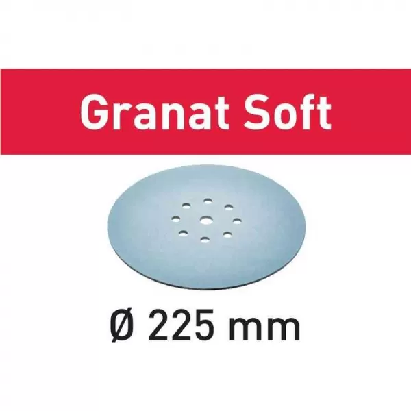 Brusné kotouče FESTOOL STF D225 P80 GR S/25 Granat Soft 204221