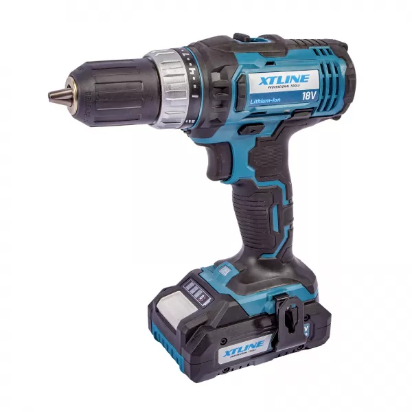 Aku vrtačka 18V/2x2,0Ah XTline XT102770E