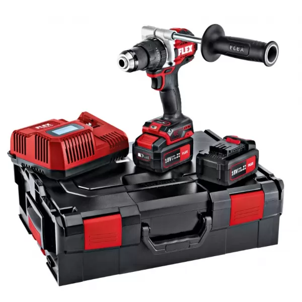 Aku vrtačka 18V/2x5,0Ah PD 2G 18.0-EC HD/5.0 Set Flex 515701