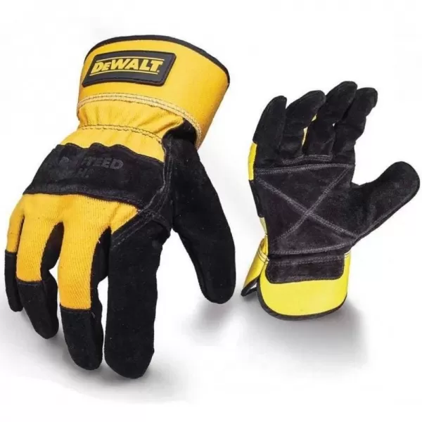 Kožené pracovní rukavice se zesílenou dlaní DeWALT DPG41M