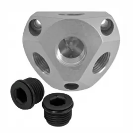 Rozvodná krabice na vzduch Alu 1/2" IG a 3 x 1/2" IG Aircraft 2151912