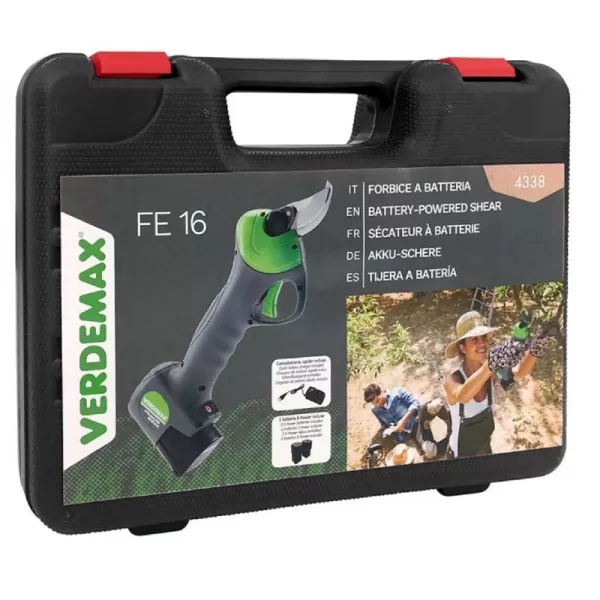 Aku nůžky FE20 16,8V/2x2,0Ah VERDEMAX 21V004338