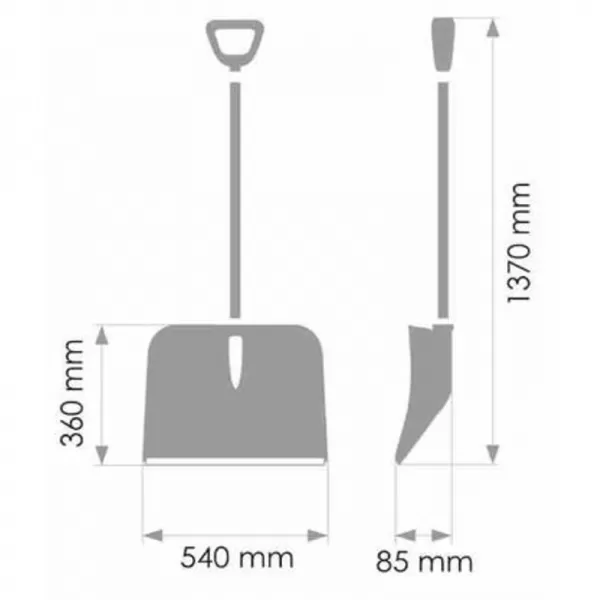 Sněhové hrablo VeGA ALU54
