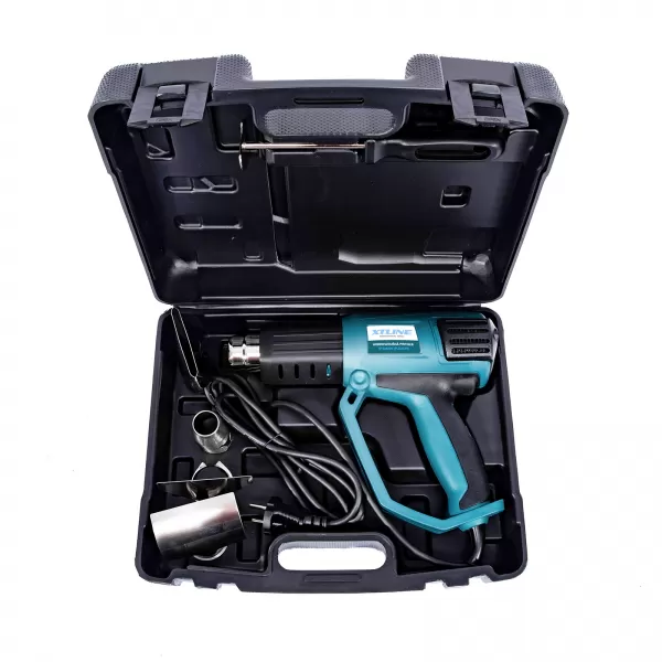 Opalovací pistole digitální regulace PLD2233 2000W s příslušenstvím Xtline XT106230