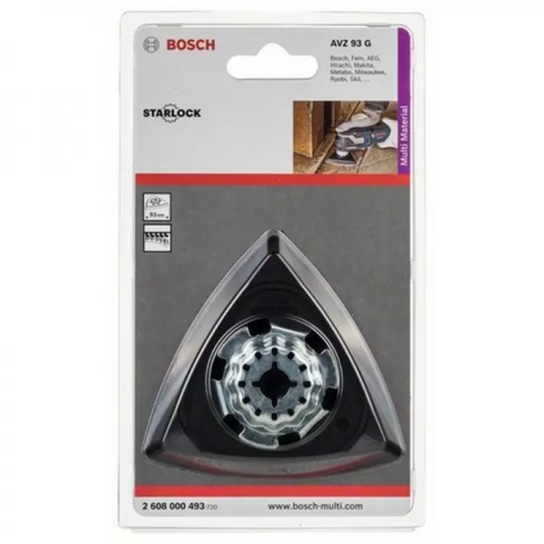 Brusná deska Starlock AVZ 93 G 93 mm Bosch 2608000493
