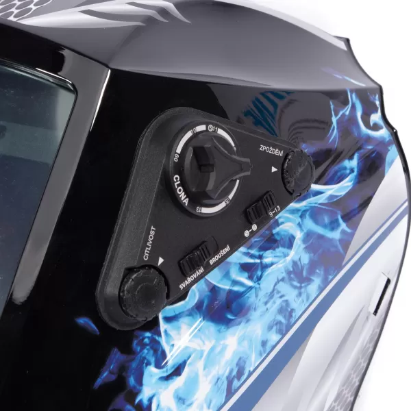 Svářecí kukla samostmívací ,solární, carbon Grand 958E XTline XT5890