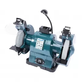 Stolní dvoukotoučová bruska 200x25x16mm/520W + svítidlo XTline XT107200