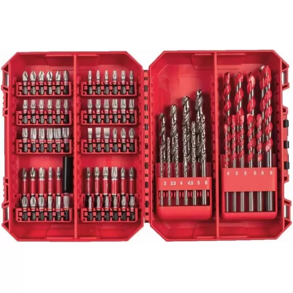 Sada bitů a vrtáků Impact 80ks Milwaukee 4932501309