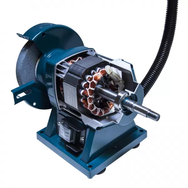 Stolní doukotoučová bruska 150mm/300W + svítidlo 40W XTline XT107150