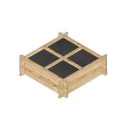 Vyvýšený záhon LANITPLAST POTTING1 (S7279) LG2380