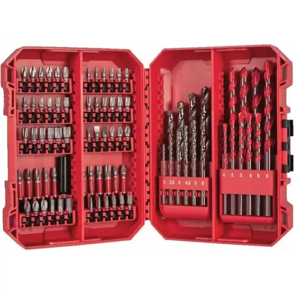 Sada bitů a vrtáků Impact 80ks Milwaukee 4932501309