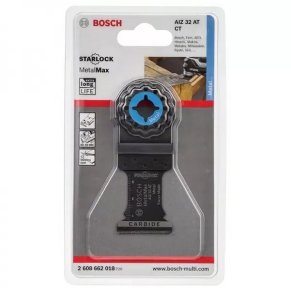 Ponorný pilový list EXPERT AIZ 32 AIT MetalMax, 32 × 40 mm 2608902046