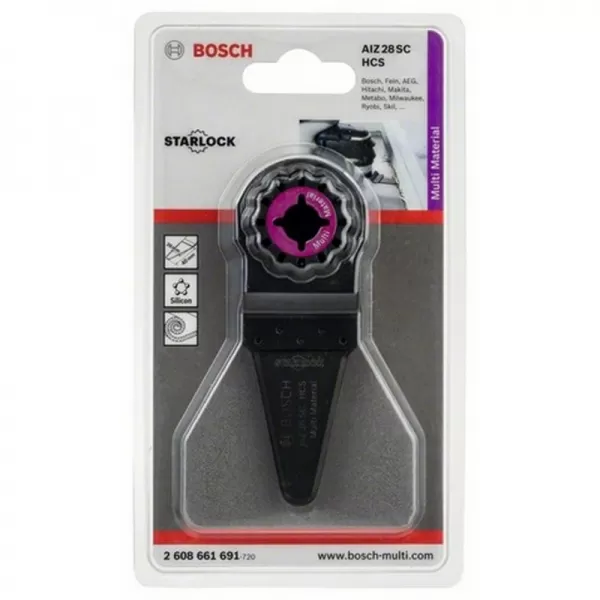 Pilový list na plasty AIZ 28 SC, Starlock, 28 × 40 mm 2608669272