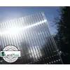 Zahradní altán LANITPLAST 33 antracit + čirý PC LG2468