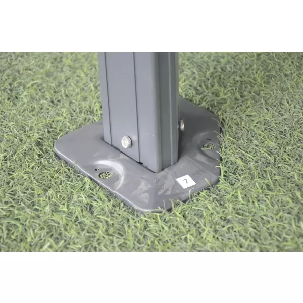 Zahradní altán LANITPLAST 43 antracit + čirý PC LG2470