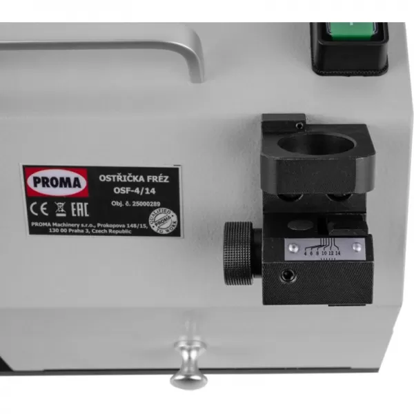 Ostřící bruska na frézy PROMA OSF-4/14